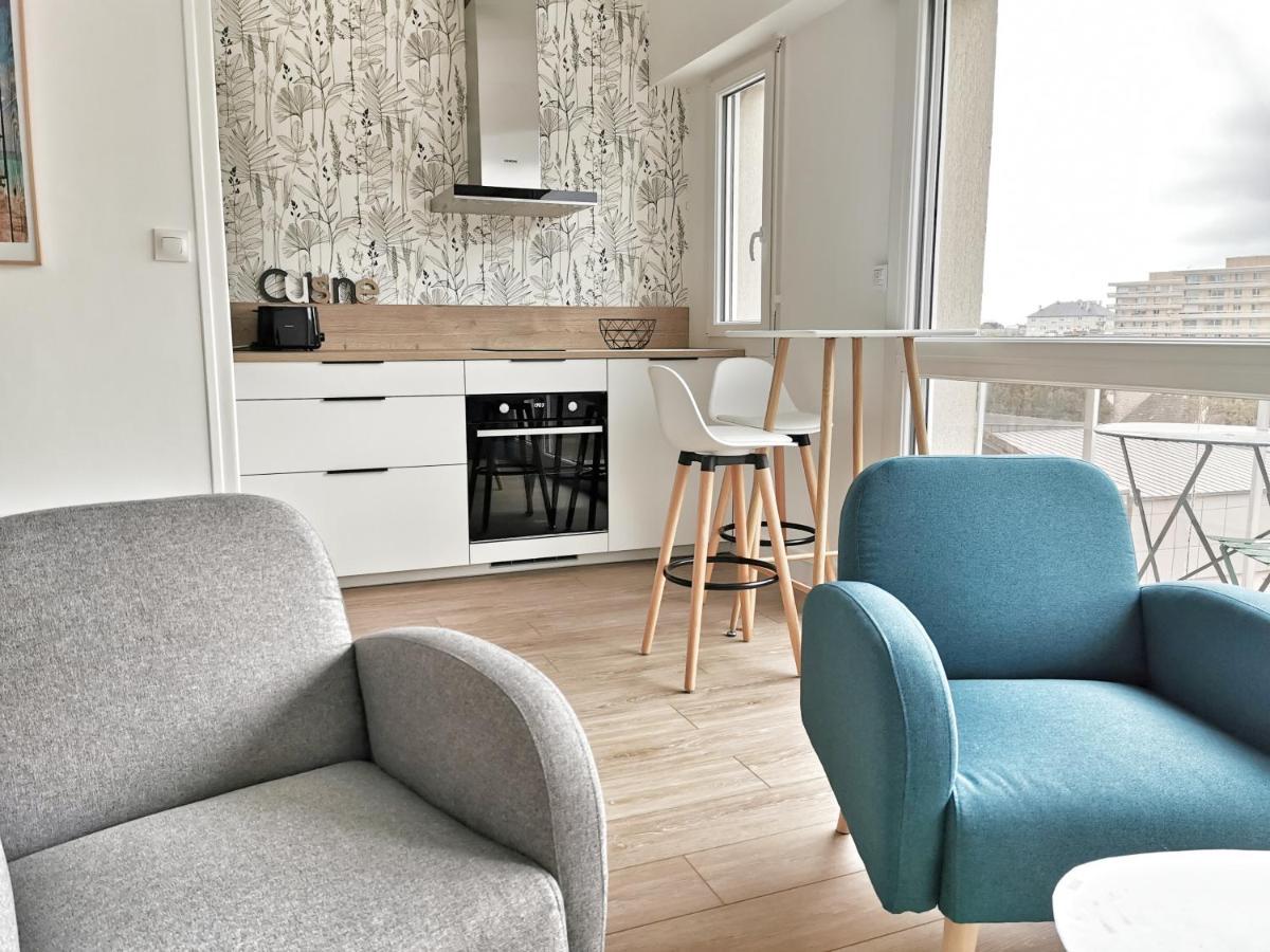 שרבורג Appartement Lumineux Avec Balcon Et Parking מראה חיצוני תמונה